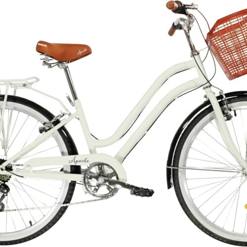 Apache Bicicleta Urbana R26 Vintage Canastilla